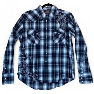 Rock & Roll Cowboy Men’s M Pearl Snap Western Shirt